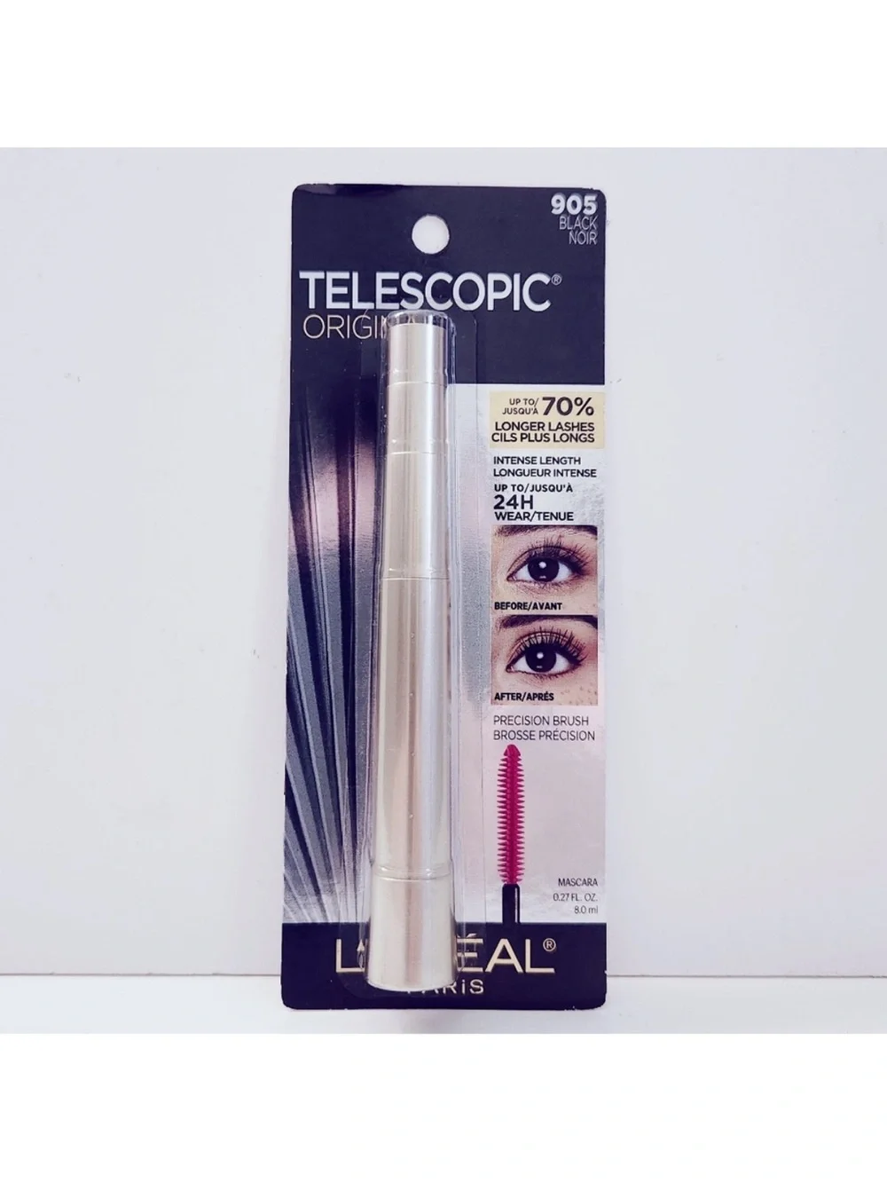 L'Oreal Telescopic Mascara - Black and Gold Packaging